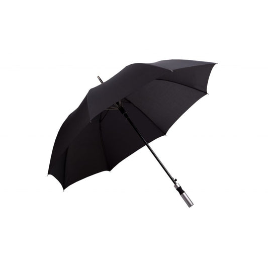 Mini Golf Umbrella AU-55 - Open Aluminium Frame Pongee Material Solid Colour w Silver Handle