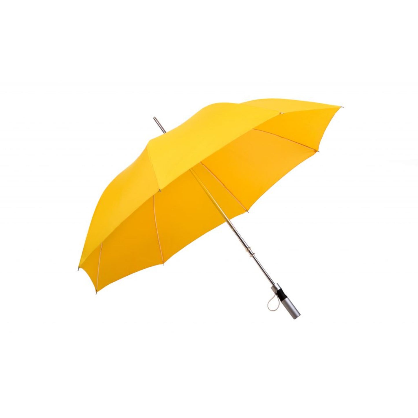 Mini Golf Umbrella AU-55 - Open Aluminium Frame Pongee Material Solid Colour w Silver Handle