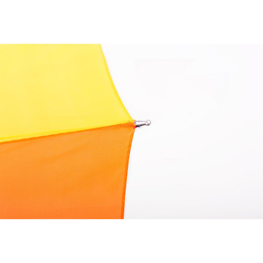 Rainbow Umbrella AU-44 - Auto Open Rainbow umbrella with Black straight Plastic handle