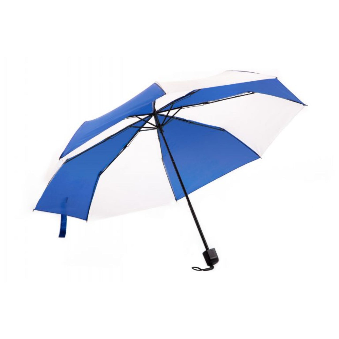 Compact Mini Umbrella AU-30: Manual Open Steel Frame Solid Colour with Matching Colour Plastic Handle