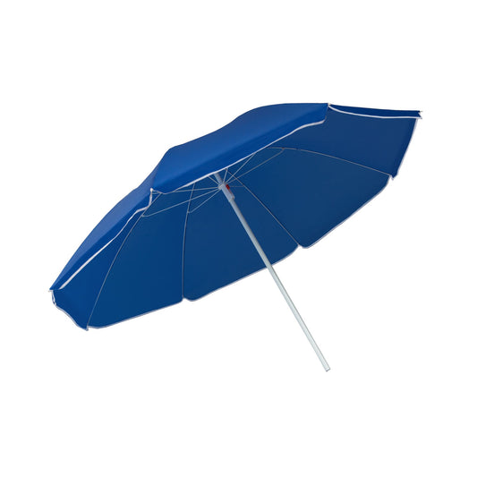 Beach Umbrella - AU36: Arch 200cm 120G Polyester Beach Umbrella 22/25 mm Steel Pole with Tile