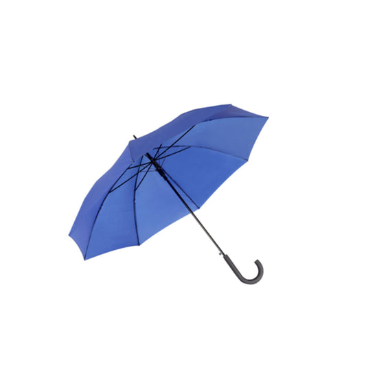 Hook Umbrella AU-11: Auto Open Steel Frame Solid Colour with Hook Plastic Handle
