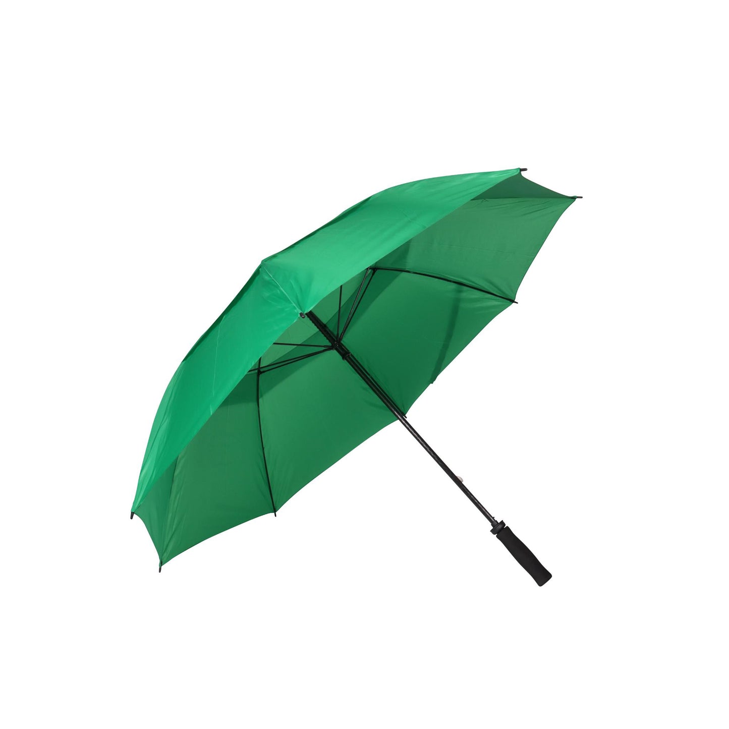 Golf Umbrella AU-27 - Auto Open Fibreglass Frame Wind Proof Double Layered Umbrella with an EVA Foam Handle