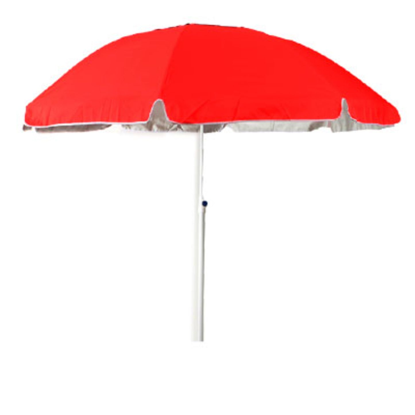 Beach Umbrella AU-39: Arch 225cm 180G Polyester with PV/UV Coating 6.00mm Fibreglass ribs with Zinc tilt Function 32/32
