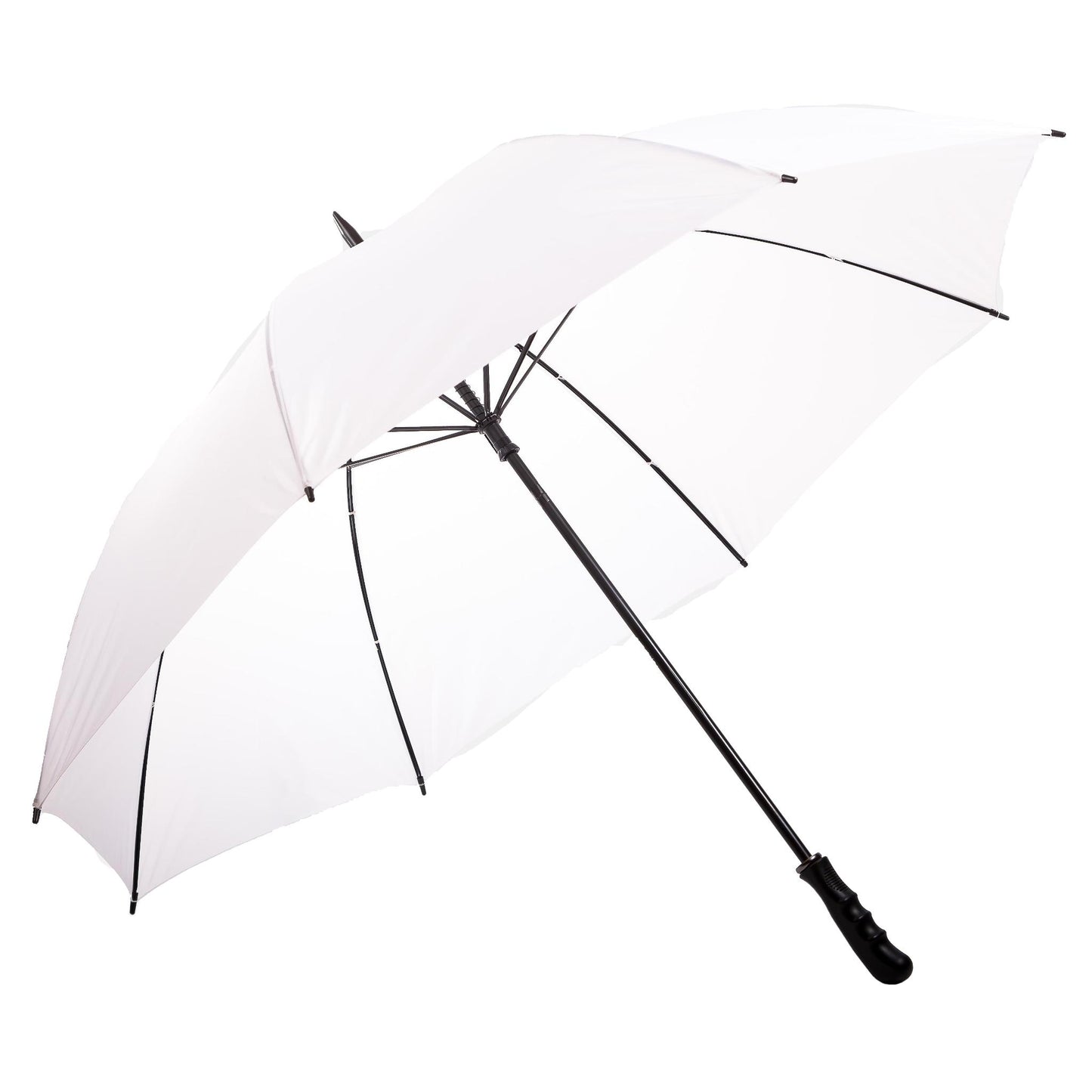 Golf Umbrella - AU 04 - Manual Open with Fiberglass Ribs 190T Polyester material and a Metal Shaft with Plastic Grip Handle