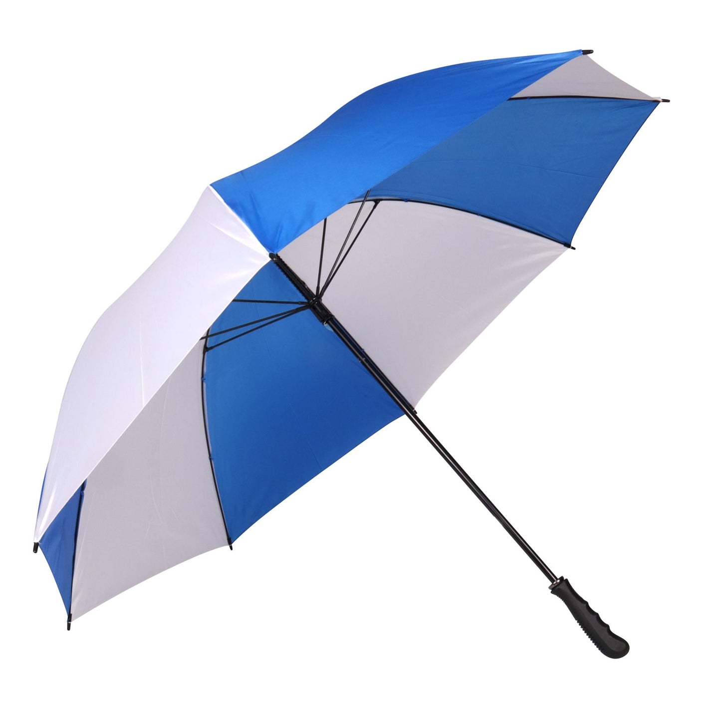Golf Umbrella - AU 04 - Manual Open with Fiberglass Ribs 190T Polyester material and a Metal Shaft with Plastic Grip Handle