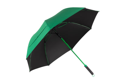 Golf Umbrella AU-06 - Auto Open with Matching Color Fiberglass Frame and 210T Black UV Pongee Fabric