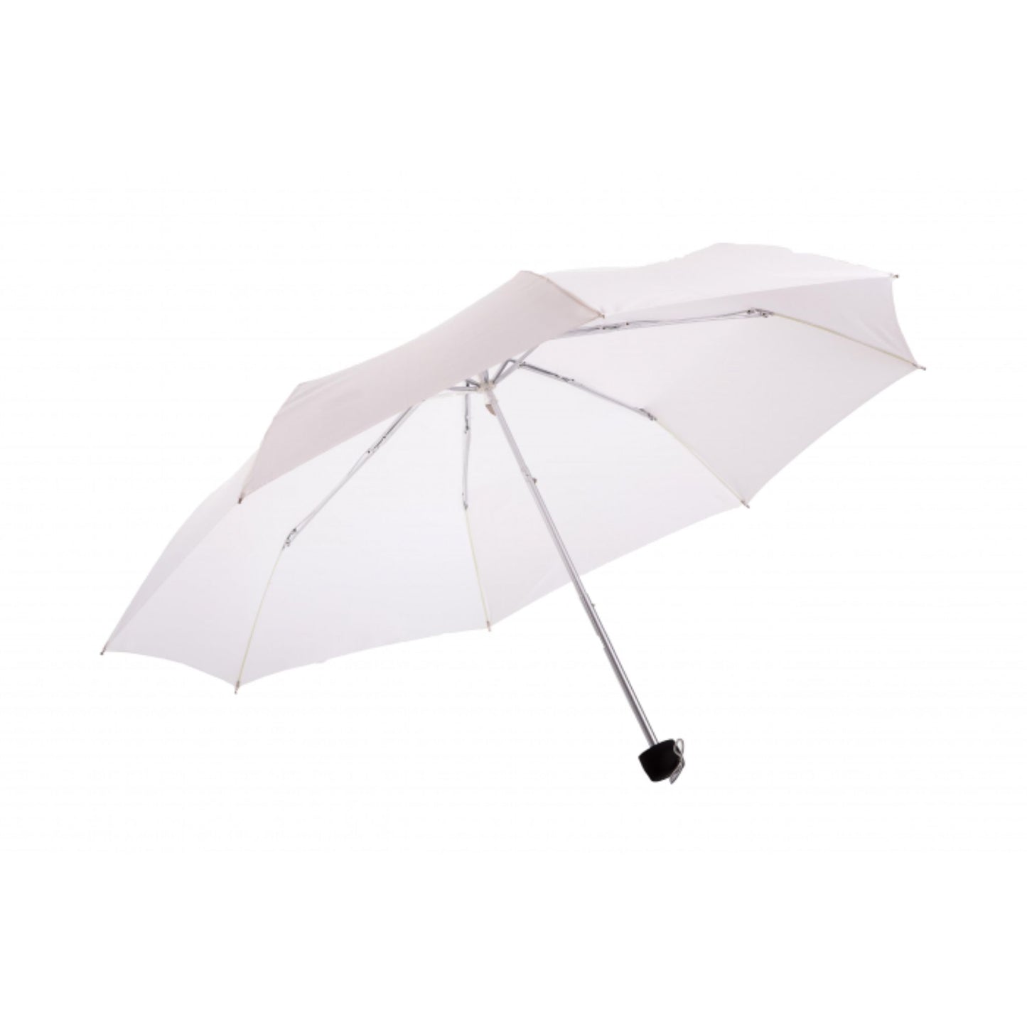 Compact Mini Umbrella AU-66: Mini Classy Compact Aluminium Frame Solid Colour Pongee Material w Rub. Handle