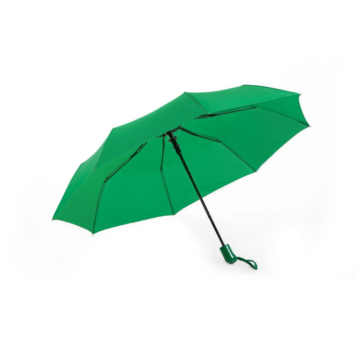 Compact Mini Umbrella AU-97: Mini Basic Compact A-Open Solid Colour Pongee Material with Plastic Handle