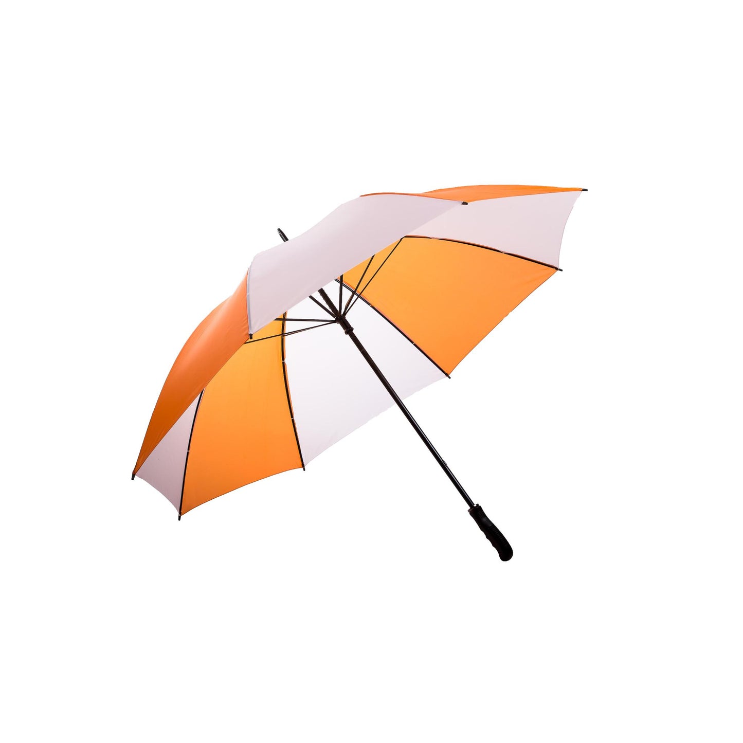 Golf Umbrella - AU 04 - Manual Open with Fiberglass Ribs 190T Polyester material and a Metal Shaft with Plastic Grip Handle