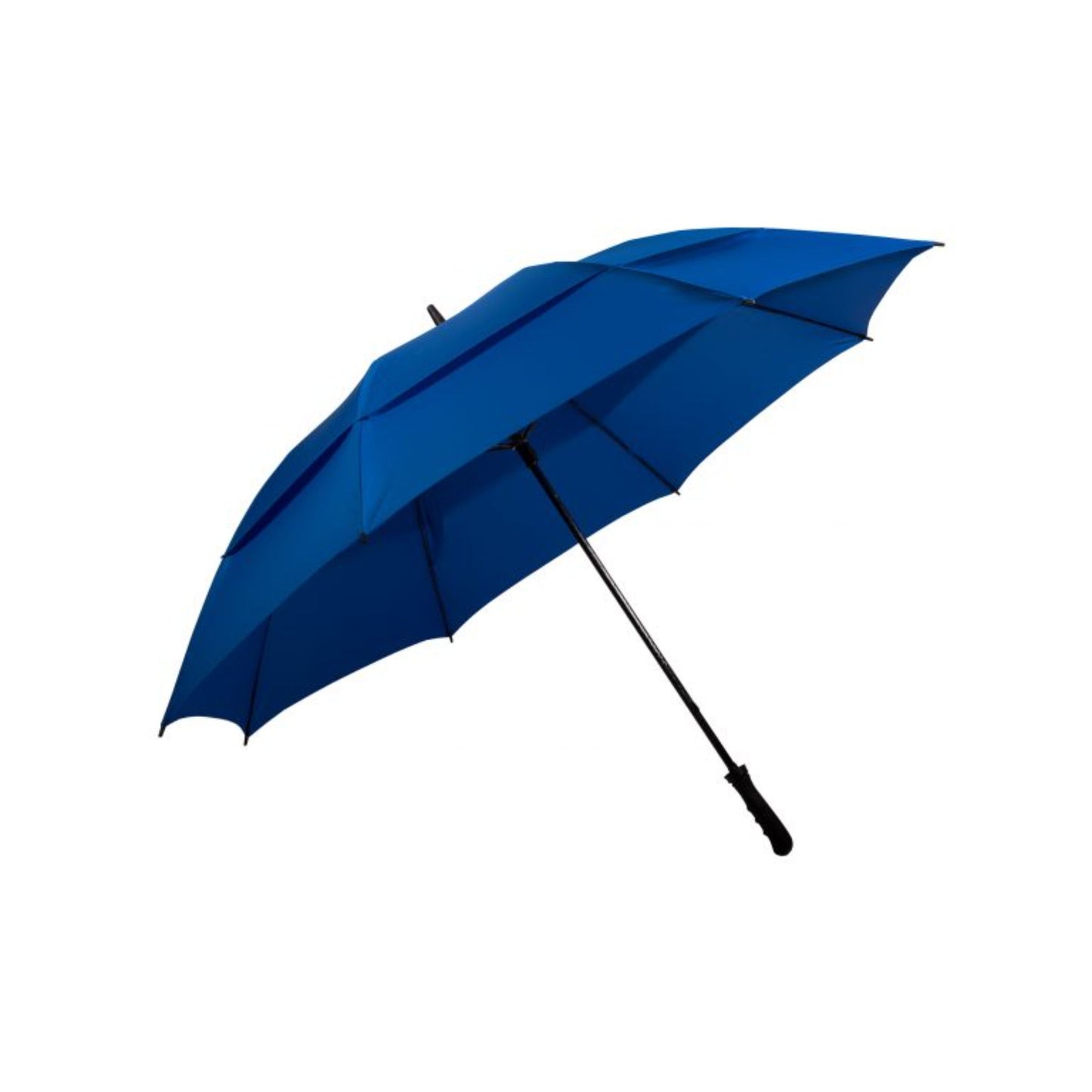 Golf Umbrella AU-53N: M/Open Fibreglass Extra W/Proof D/Layered UV Coated Solid Colour w Rub. Handle