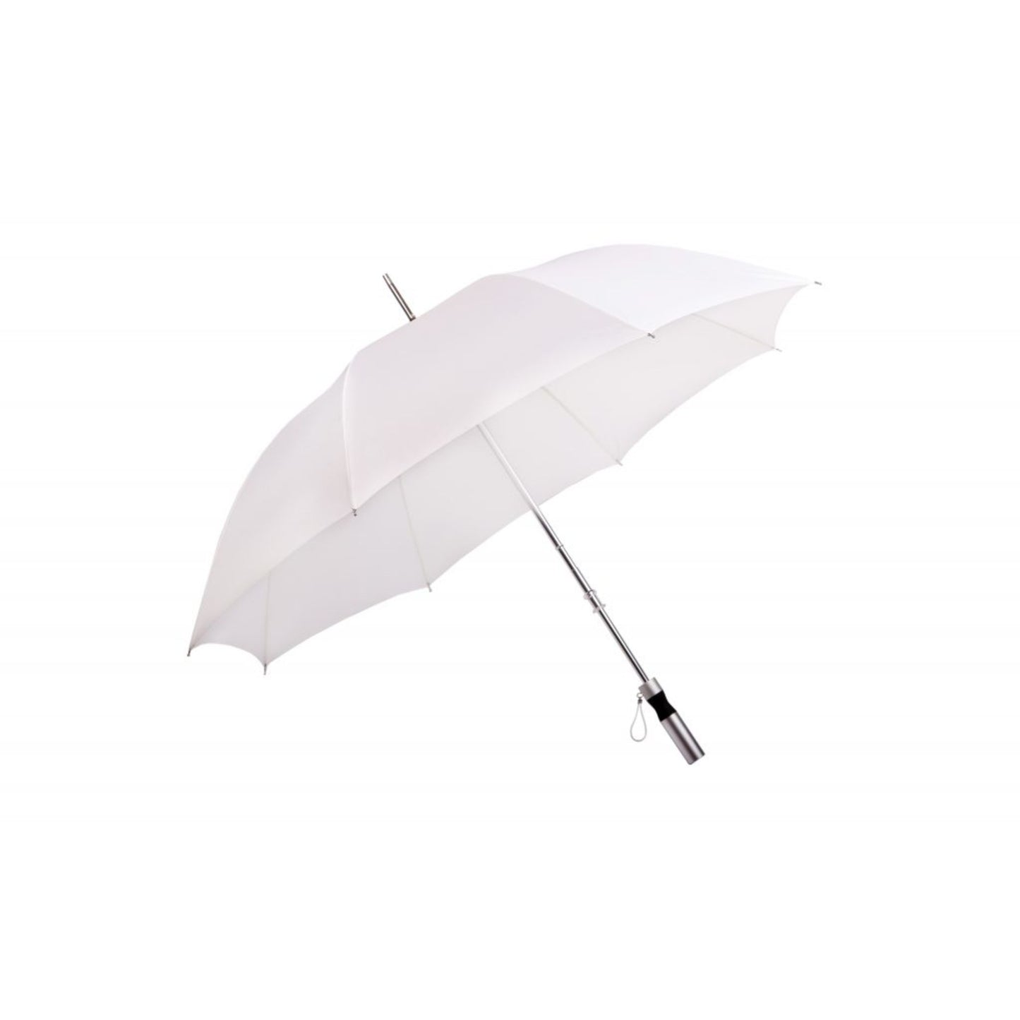 Mini Golf Umbrella AU-55 - Open Aluminium Frame Pongee Material Solid Colour w Silver Handle