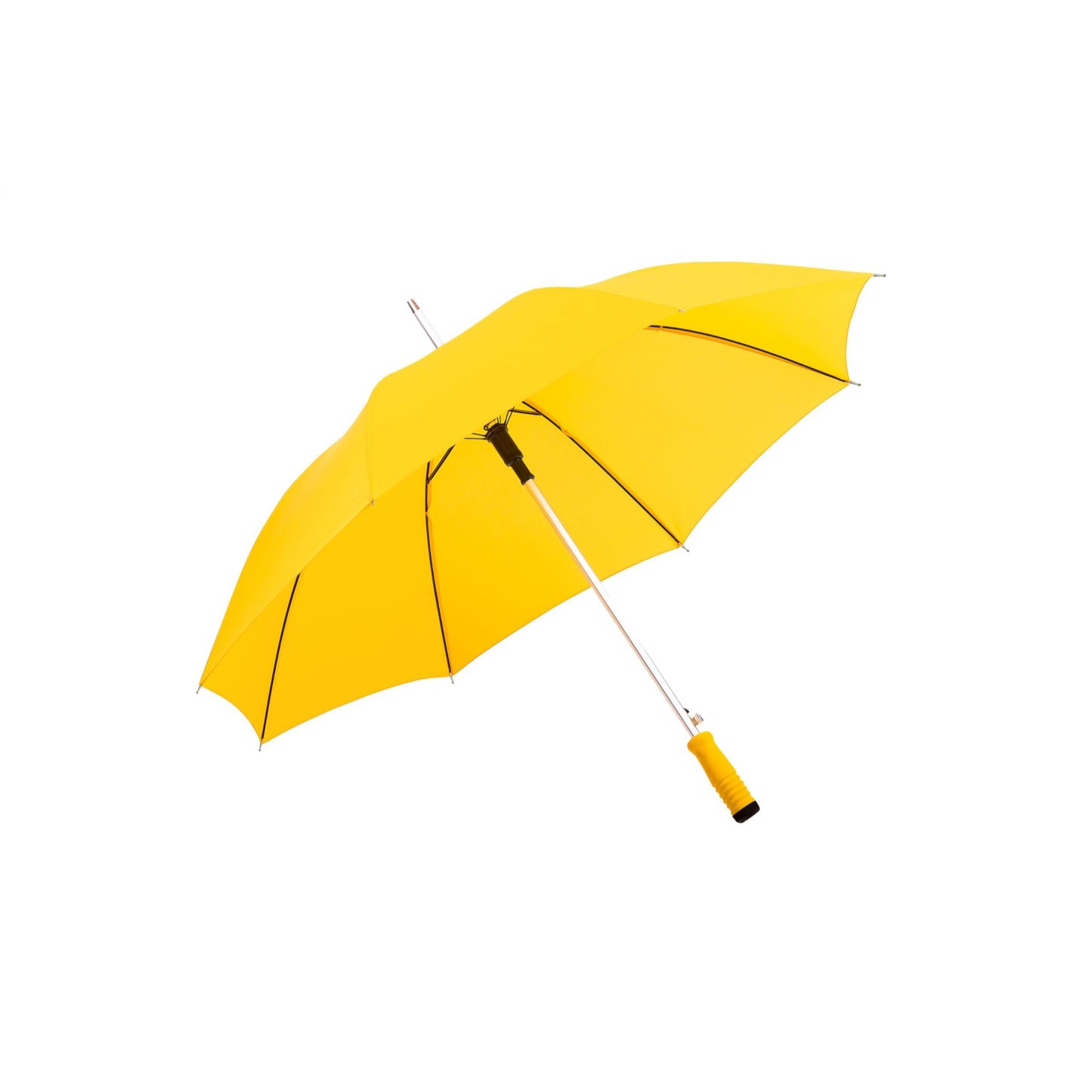 Golf Umbrella AU-57 - Open Aluminium Frame Pongee Material Solid Colour w EVA Sponge Handle