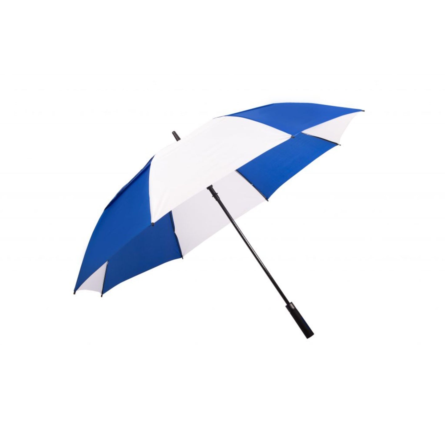 Golf Umbrella AU-59 - Golf Auto Open Fibreglass Frame Double Layer Pongee Rubberised Handle