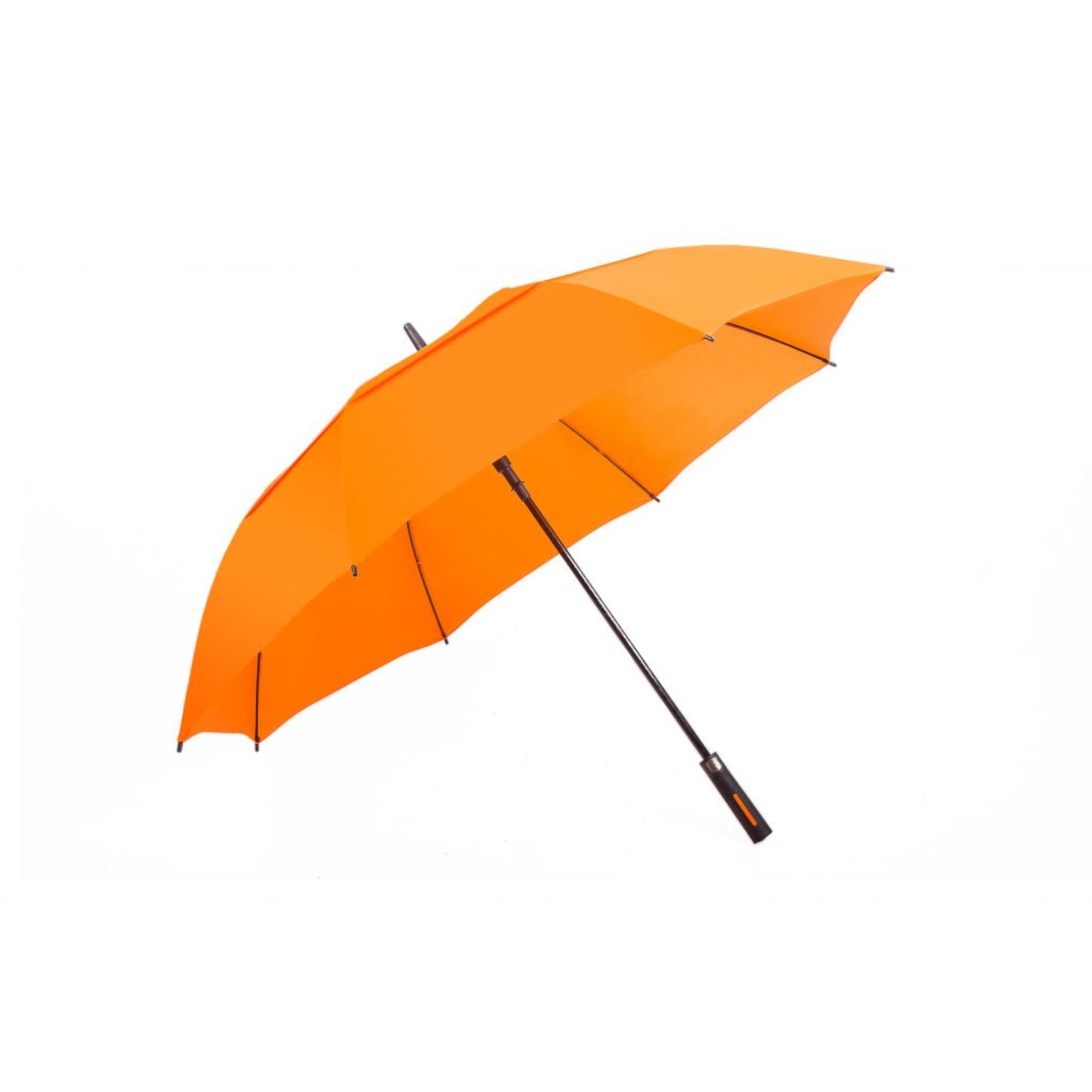 Golf Umbrella AU-59 - Golf Auto Open Fibreglass Frame Double Layer Pongee Rubberised Handle