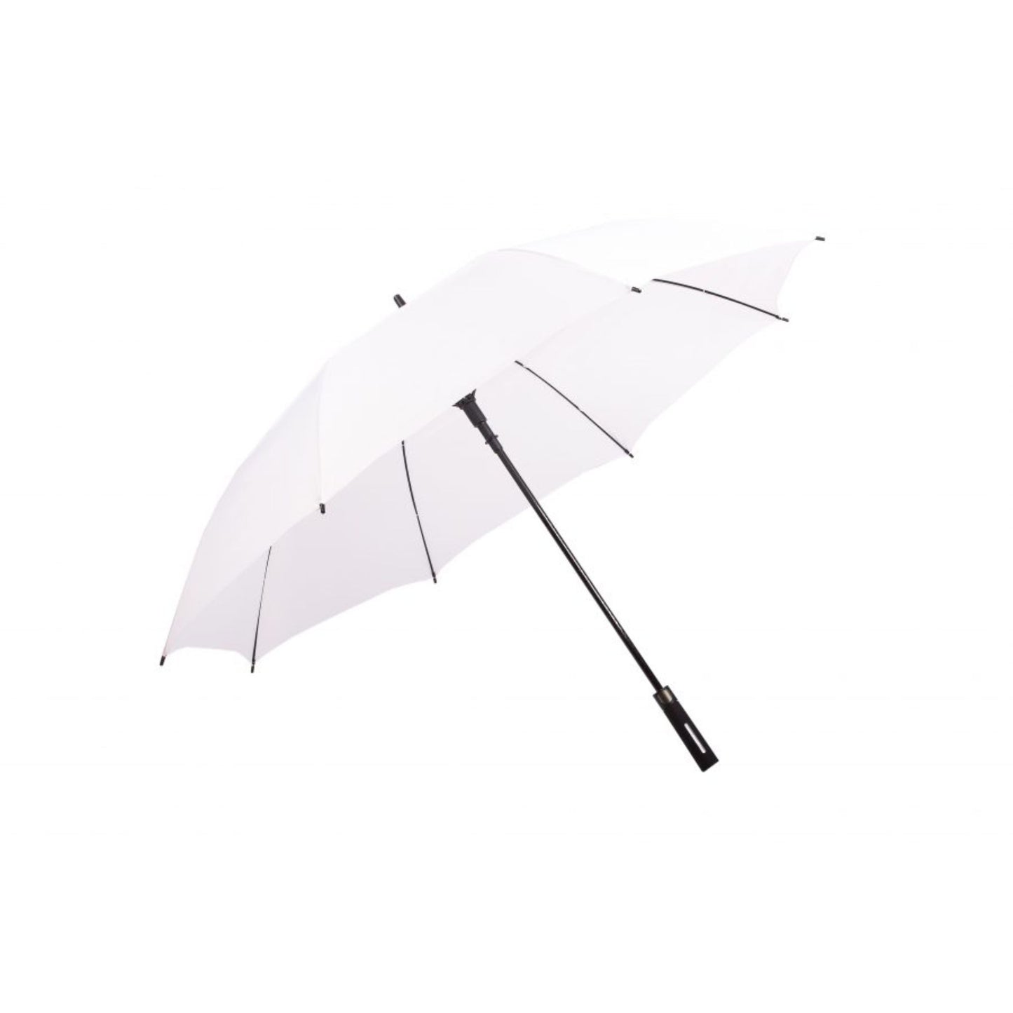 Golf Umbrella AU-59 - Golf Auto Open Fibreglass Frame Double Layer Pongee Rubberised Handle