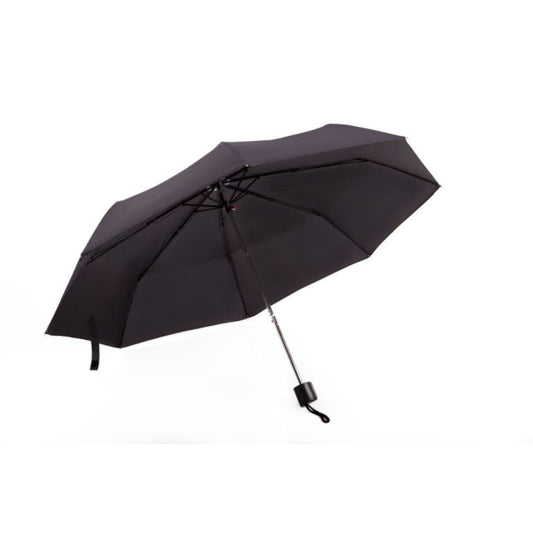 Compact Mini Umbrella AU-30: Manual Open Steel Frame Solid Colour with Matching Colour Plastic Handle