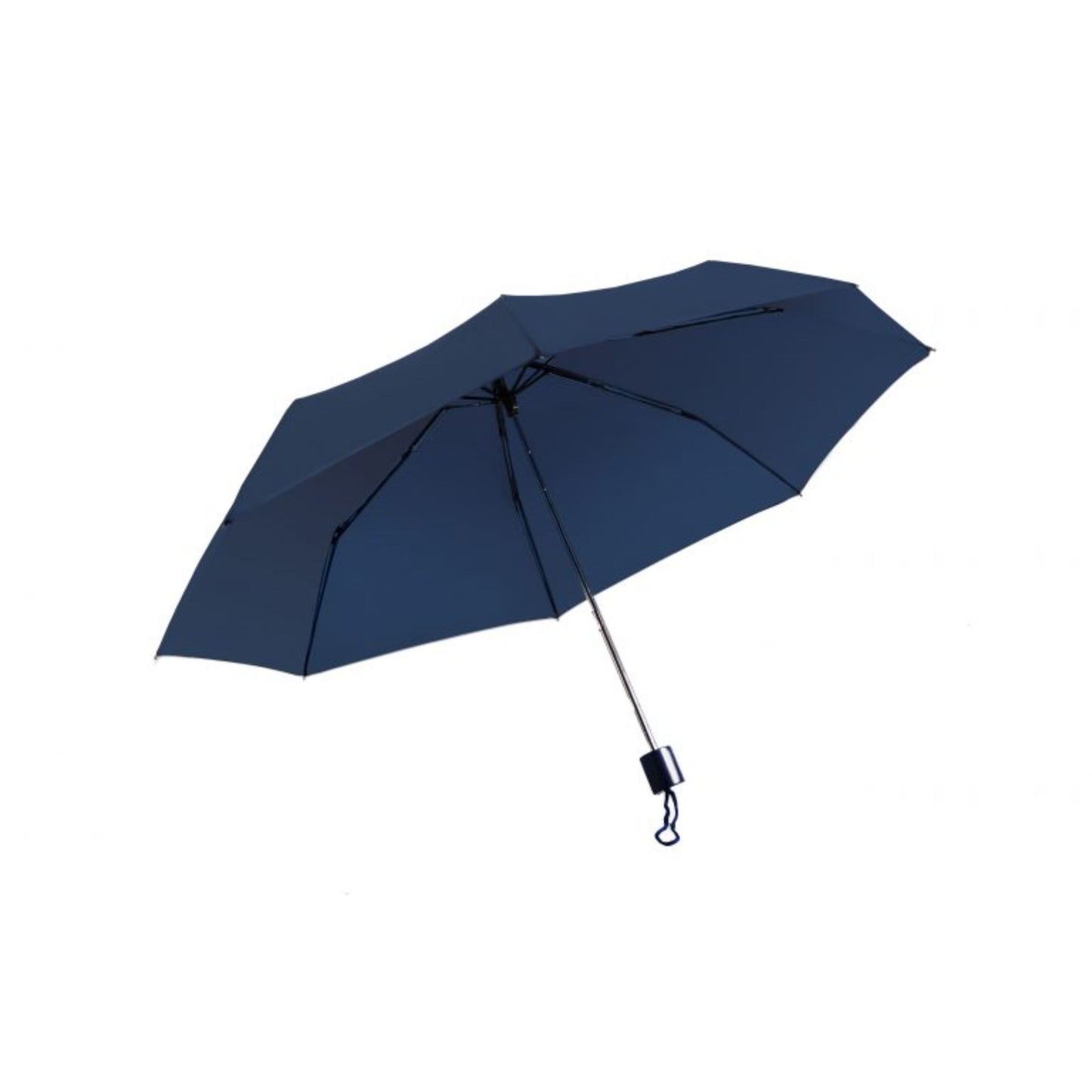 Compact Mini Umbrella AU-30: Manual Open Steel Frame Solid Colour with Matching Colour Plastic Handle