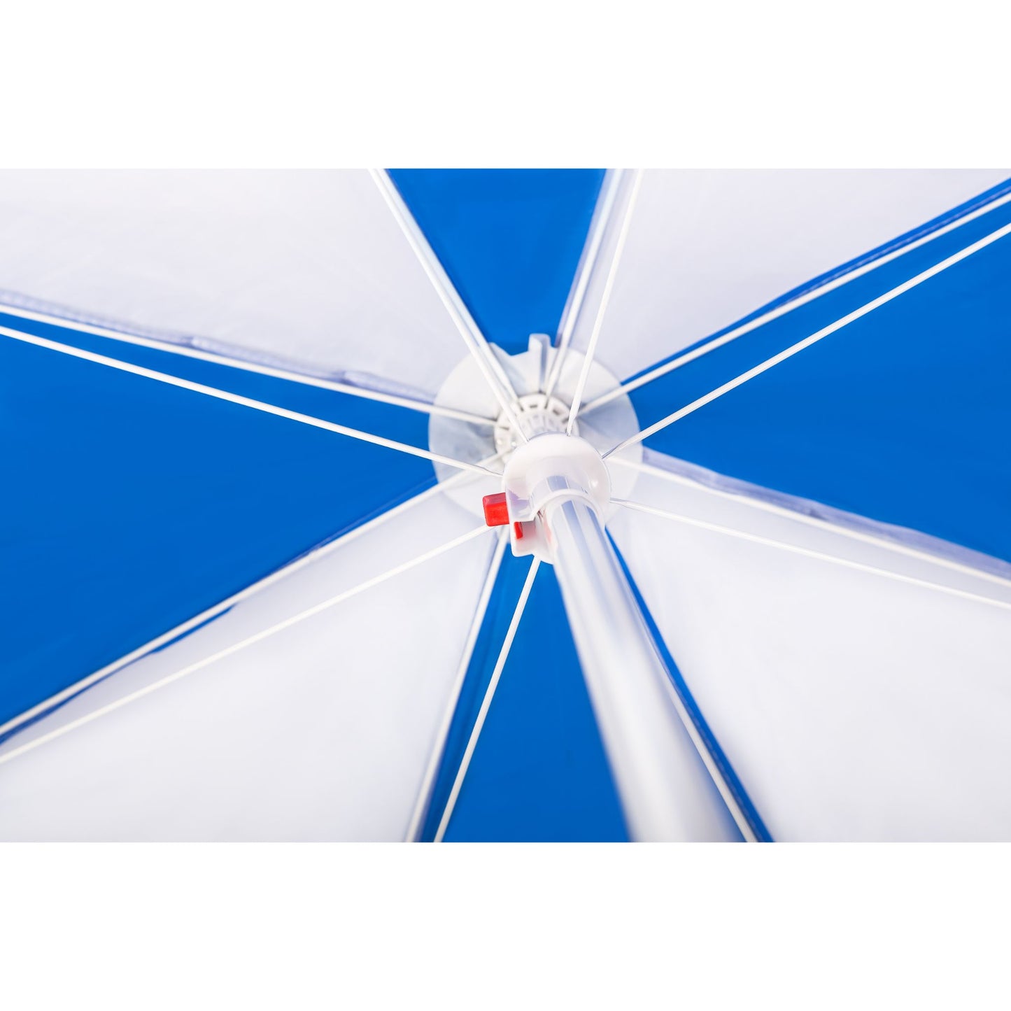 Beach Umbrella - AU-35: Arch 180cm 170T Polyester Beach Umbrella 19/22 mm Steel Pole without Tile