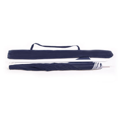 Beach Umbrella - AU-35: Arch 180cm 170T Polyester Beach Umbrella 19/22 mm Steel Pole without Tile