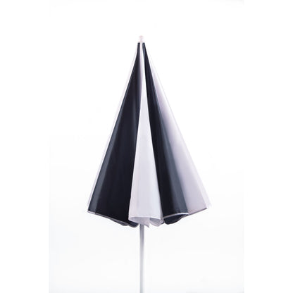Beach Umbrella - AU-35: Arch 180cm 170T Polyester Beach Umbrella 19/22 mm Steel Pole without Tile