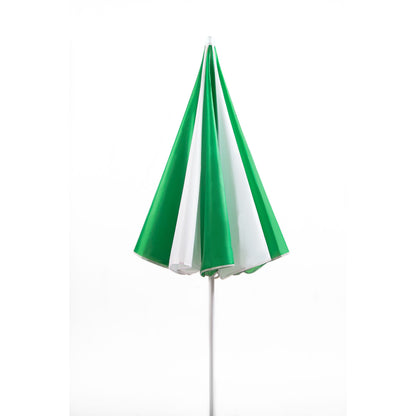 Beach Umbrella - AU-35: Arch 180cm 170T Polyester Beach Umbrella 19/22 mm Steel Pole without Tile