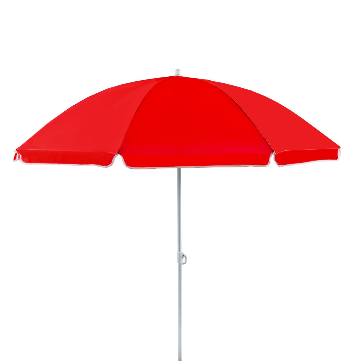 Beach Umbrella - AU-35: Arch 180cm 170T Polyester Beach Umbrella 19/22 mm Steel Pole without Tile