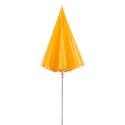 Beach Umbrella - AU-35: Arch 180cm 170T Polyester Beach Umbrella 19/22 mm Steel Pole without Tile