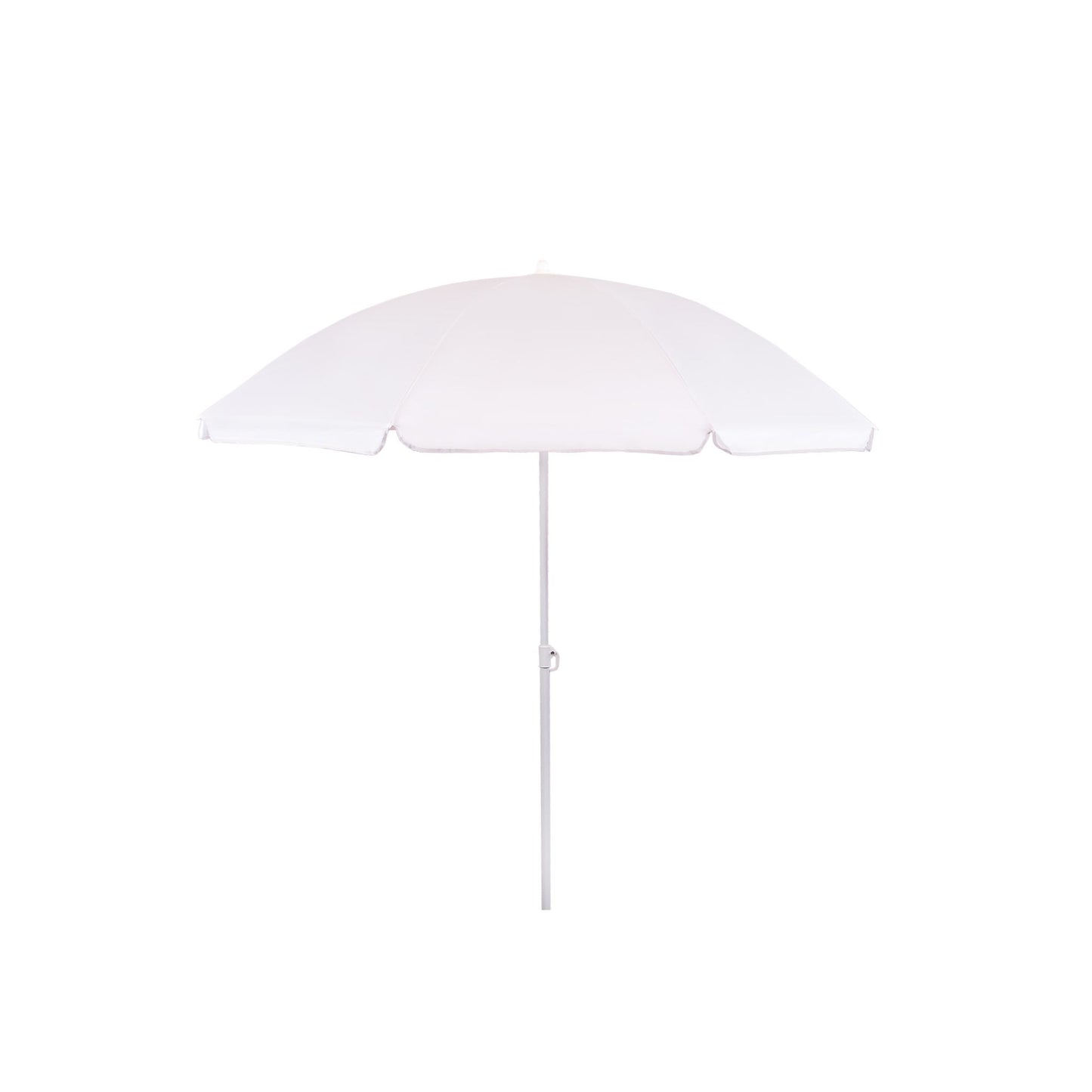 Beach Umbrella - AU-35: Arch 180cm 170T Polyester Beach Umbrella 19/22 mm Steel Pole without Tile