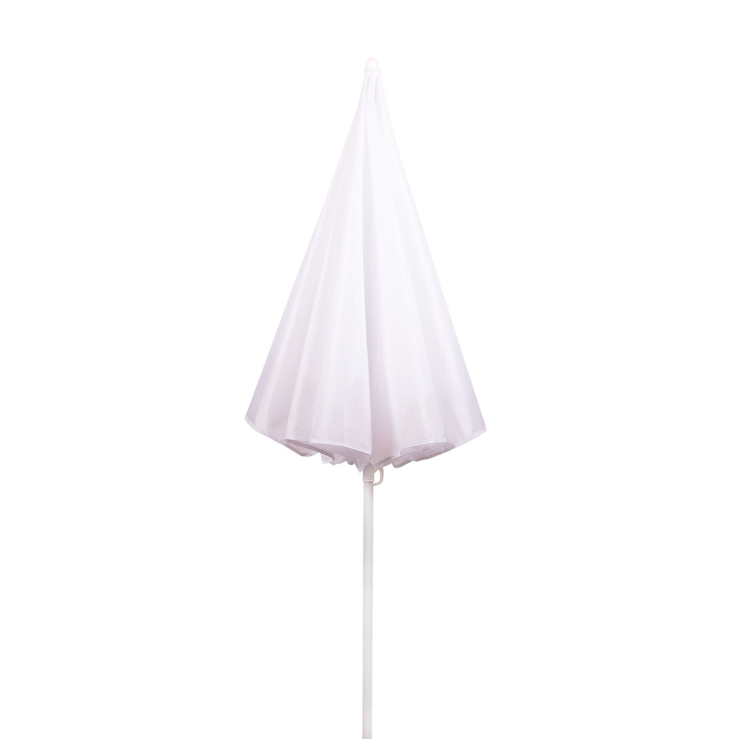 Beach Umbrella - AU-35: Arch 180cm 170T Polyester Beach Umbrella 19/22 mm Steel Pole without Tile