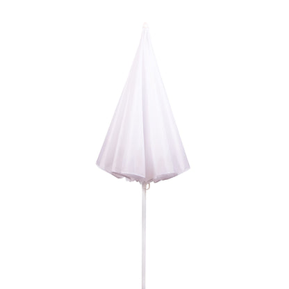Beach Umbrella - AU-35: Arch 180cm 170T Polyester Beach Umbrella 19/22 mm Steel Pole without Tile