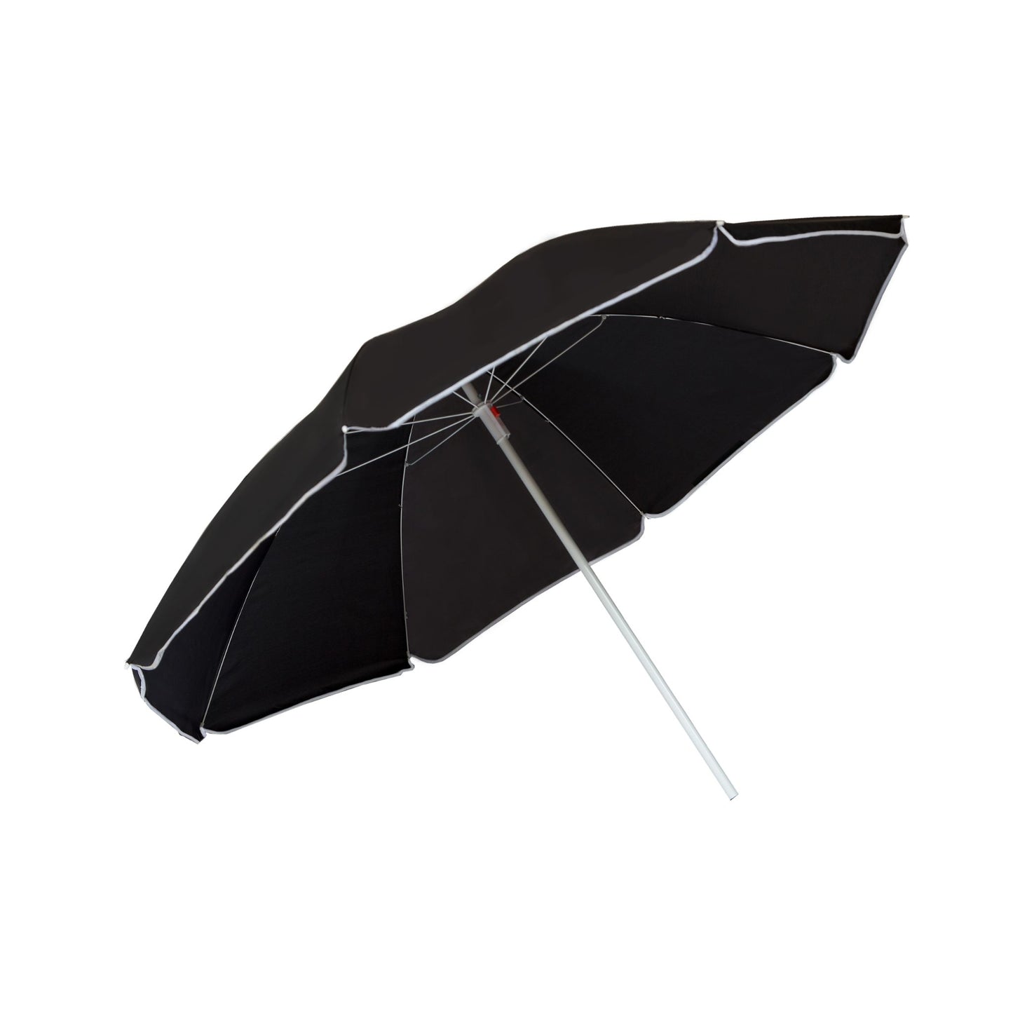 Beach Umbrella - AU-35: Arch 180cm 170T Polyester Beach Umbrella 19/22 mm Steel Pole without Tile