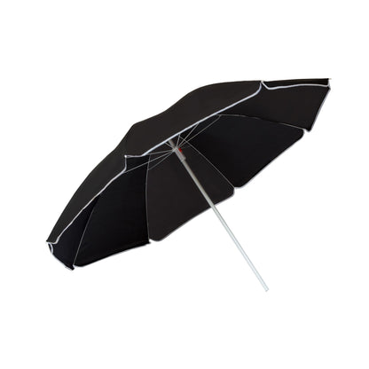 Beach Umbrella - AU-35: Arch 180cm 170T Polyester Beach Umbrella 19/22 mm Steel Pole without Tile