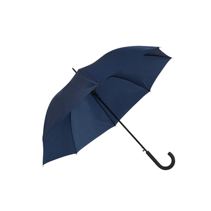 Hook Umbrella AU-11: Auto Open Steel Frame Solid Colour with Hook Plastic Handle