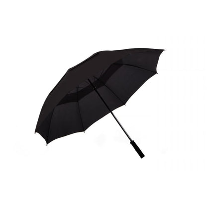 Golf Umbrella AU-27 - Auto Open Fibreglass Frame Wind Proof Double Layered Umbrella with an EVA Foam Handle