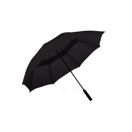 Golf Umbrella AU-27 - Auto Open Fibreglass Frame Wind Proof Double Layered Umbrella with an EVA Foam Handle