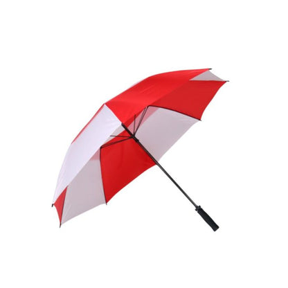 Golf Umbrella AU-27 - Auto Open Fibreglass Frame Wind Proof Double Layered Umbrella with an EVA Foam Handle