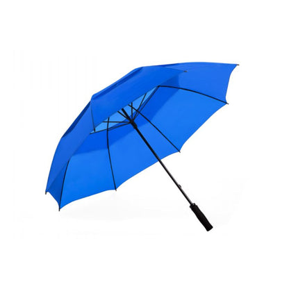 Golf Umbrella AU-27 - Auto Open Fibreglass Frame Wind Proof Double Layered Umbrella with an EVA Foam Handle