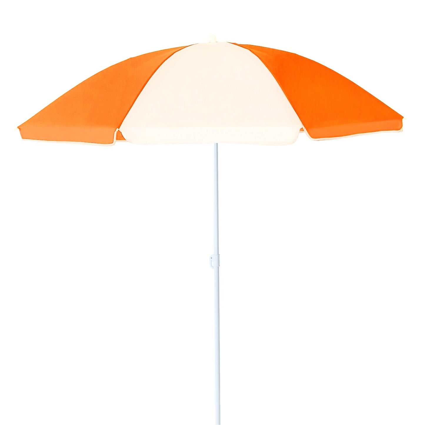 Beach Umbrella - AU-35: Arch 180cm 170T Polyester Beach Umbrella 19/22 mm Steel Pole without Tile