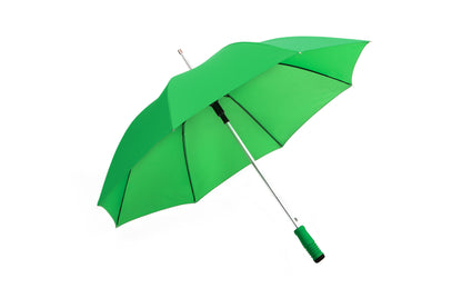 Golf Umbrella AU-57 - Open Aluminium Frame Pongee Material Solid Colour w EVA Sponge Handle