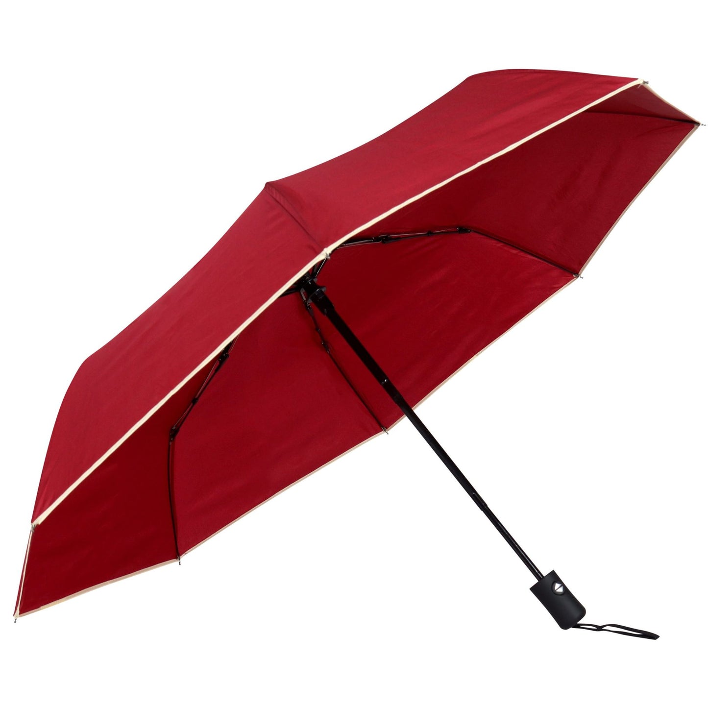 Compact Mini Umbrella AU-98: Mini  Deluxe  Compact A-Open & Close  Pongee Material with Rubberised  Handle