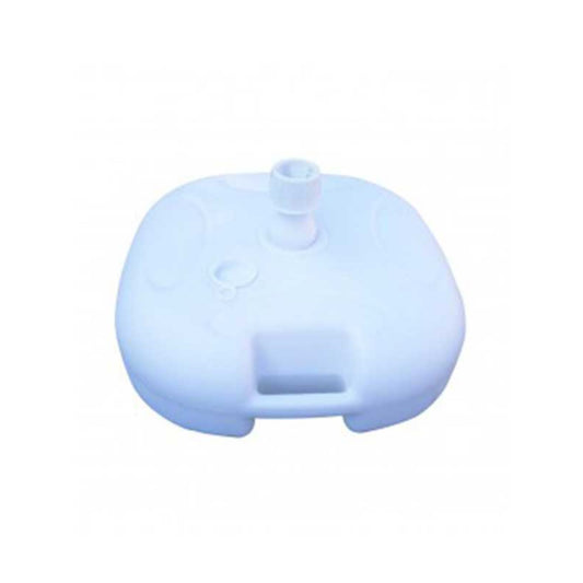 Umbrella Base-AU-WaterBase: White Colour Plastic Water Base