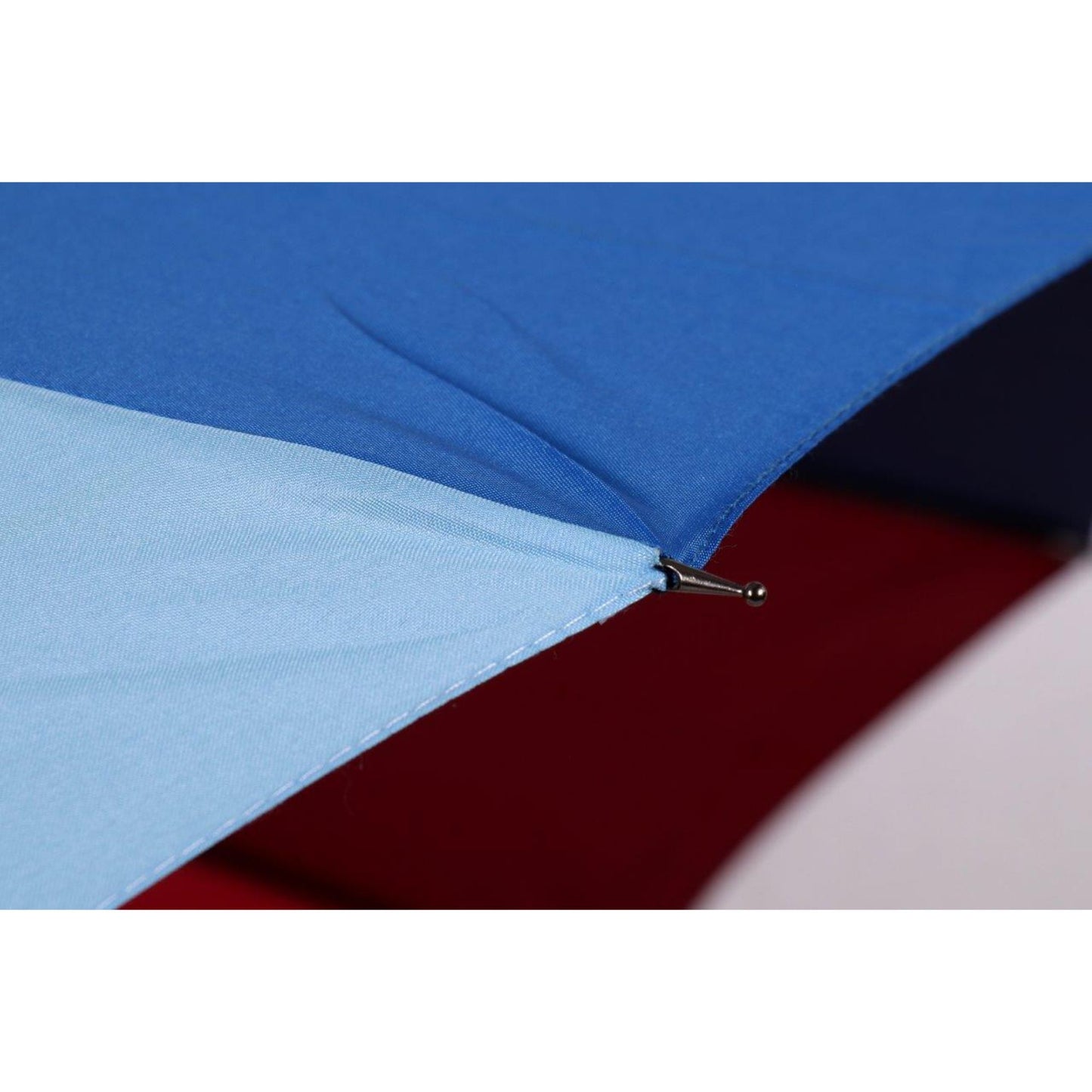 Rainbow Umbrella AU-46 - Auto Open with Fibreglass Ribs Metal Shaft Pongee material and a Leather Hook Handle