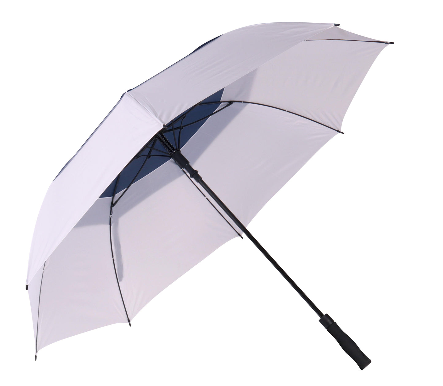 Golf Umbrella AU-52 - Auto Open Fibreglass Frame Double Layer Wind Proof with EVA Handle