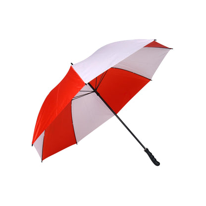 Golf Umbrella - AU 04 - Manual Open with Fiberglass Ribs 190T Polyester material and a Metal Shaft with Plastic Grip Handle