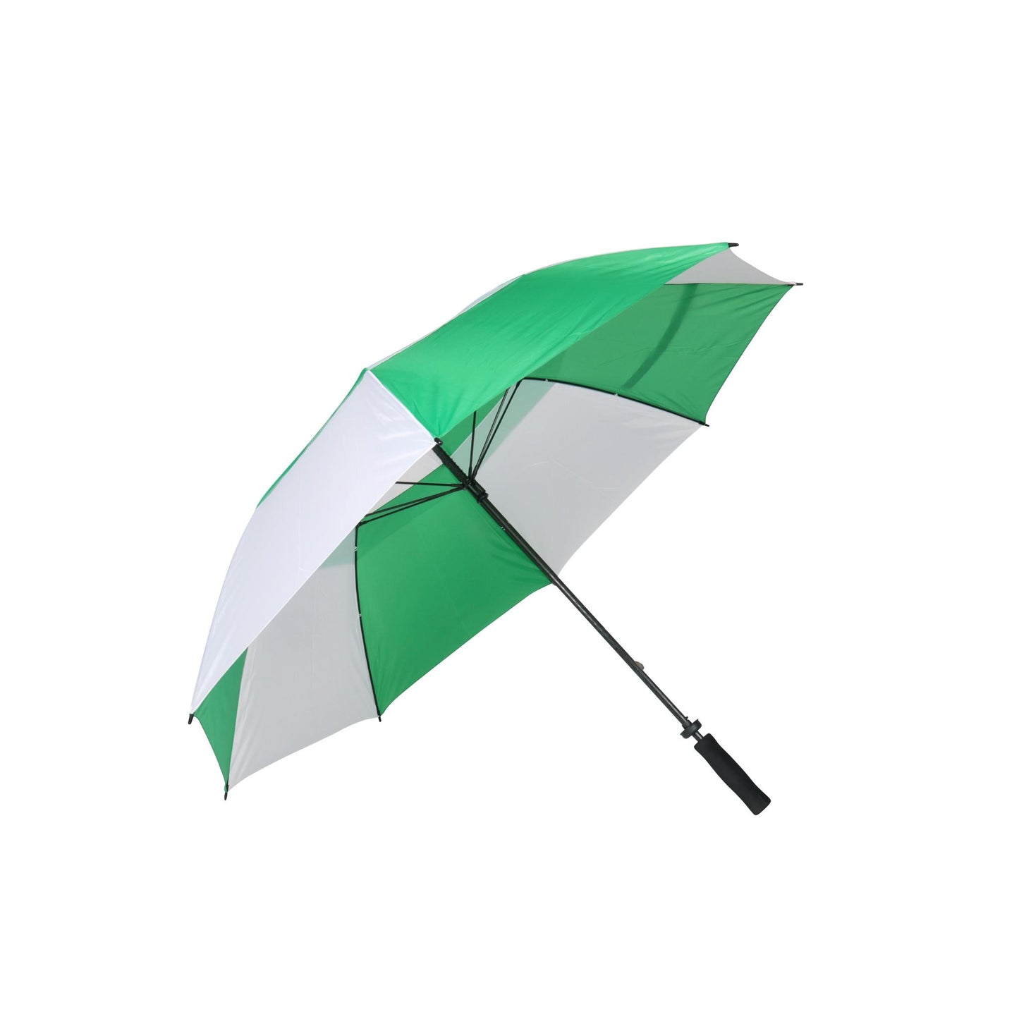 Golf Umbrella - AU 04 - Manual Open with Fiberglass Ribs 190T Polyester material and a Metal Shaft with Plastic Grip Handle