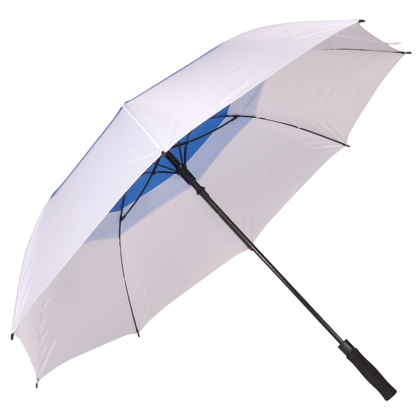 Golf Umbrella AU-52 - Auto Open Fibreglass Frame Double Layer Wind Proof with EVA Handle