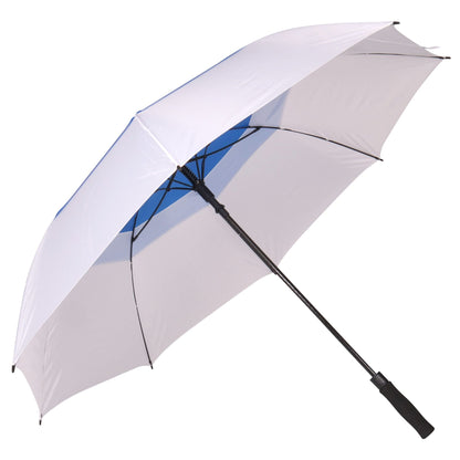 Golf Umbrella AU-52 - Auto Open Fibreglass Frame Double Layer Wind Proof with EVA Handle