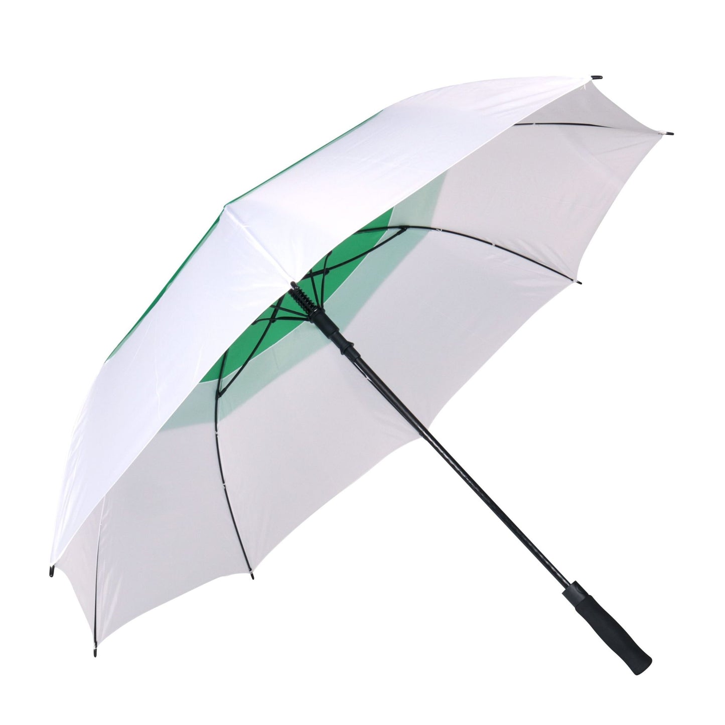 Golf Umbrella AU-52 - Auto Open Fibreglass Frame Double Layer Wind Proof with EVA Handle