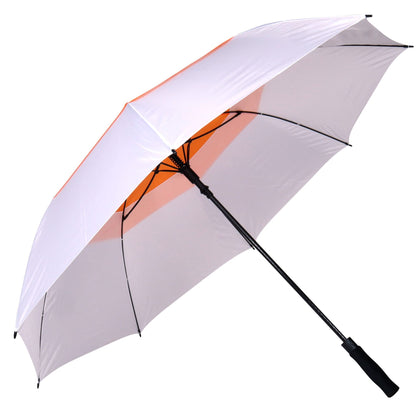 Golf Umbrella AU-52 - Auto Open Fibreglass Frame Double Layer Wind Proof with EVA Handle